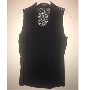 Express Sleeveless blouse Size small